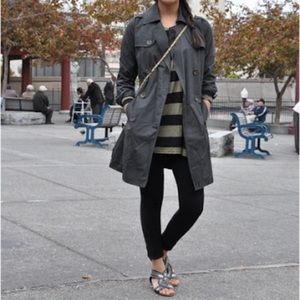 Gap trench coat.